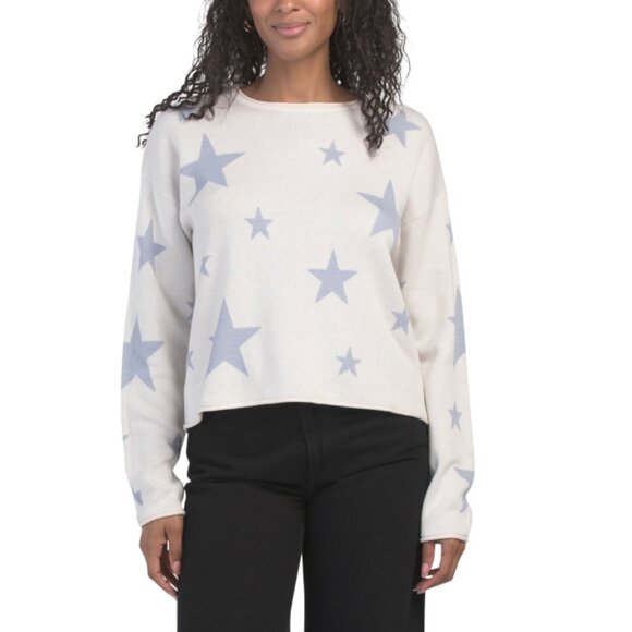 TORN BY RONNY KOBO Ivory Joan Sweater - Picture 1 of 2